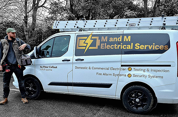 M and M Electrical Services Ltd Limited - about slider
